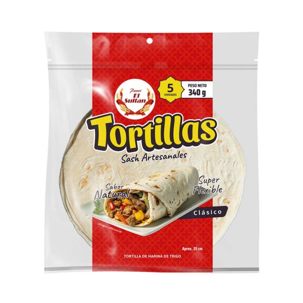 Tortilla Clásica - 05 Unidades