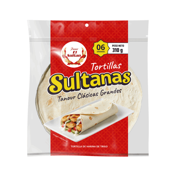 Tortilla Tanour Clásica - 06 Unidades